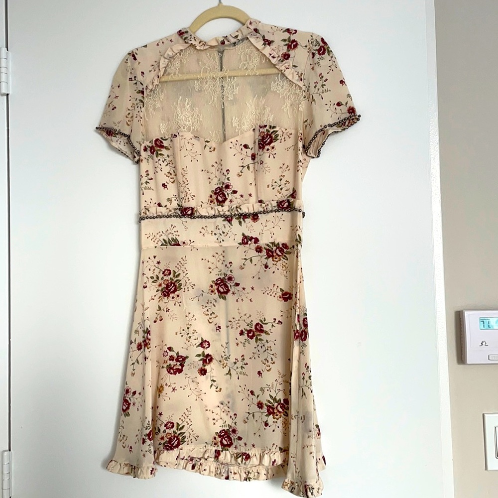 The kooples floral mini dress